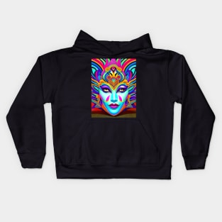 DMTfied (19) - Trippy Psychedelic Art Kids Hoodie